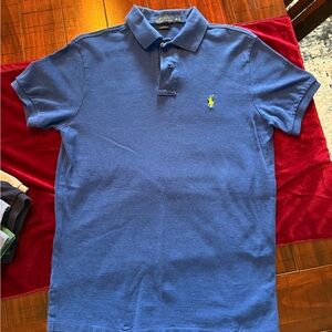 Ralph Lauren Men's Classic Blue Polo Shirt